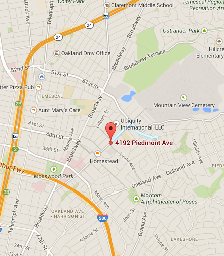 Davis Law Office Location - 4192 Piedmont Ave, Oakland CA